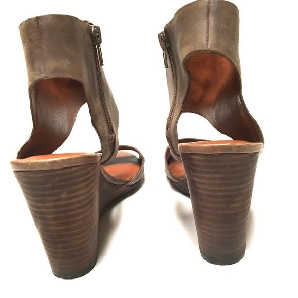 Lucky Brand Raisza stacked heel sandals 9.5 - Picture 4 of 7